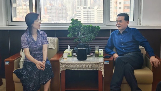 欣欣教育基金会到访省侨联